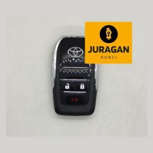 Casing Kunci Lipat Flip Key Toyota, Fortuner, Innova, Yaris, Vios. 3 Tombol.