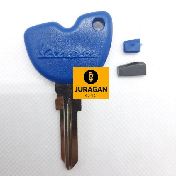 Kunci Vespa Matic, Kunci Vespa Chips, Kunci Vespa Immobilizer, Kunci Vespa Transponder Chips