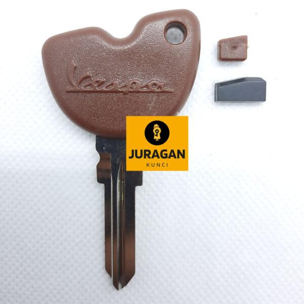 Kunci Vespa Matic, Kunci Vespa Chips, Kunci Vespa Immobilizer, Kunci Vespa Transponder Chips