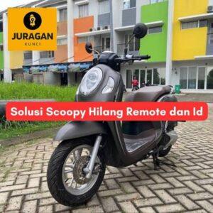 Keyless Scoopy Stylish 2022 Hilang Remote dan Id