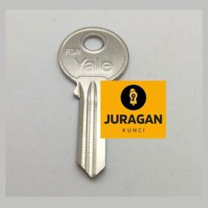 Juragankunci Bahan Kunci Yale Bulat, Bahan Kunci Pintu, Bahan Key Blank