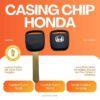 Casing Kunci Chip Semua Mobil Honda Jazz Brio BRV Tebal